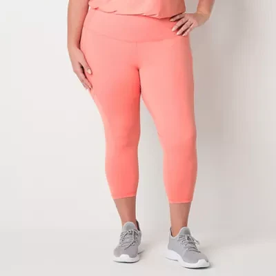 Xersion EverUltra Womens High Rise Quick Dry Plus Cropped Legging