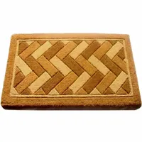 Geo Crafts Imperial Geometric Coir Doormat