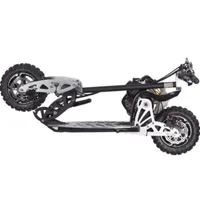 Uberscoot 2x 2-Speed 50cc Stand Up Gas Powered Scooter With Seat Scooter