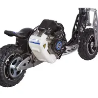 Uberscoot 2x 2-Speed 50cc Stand Up Gas Powered Scooter With Seat Scooter