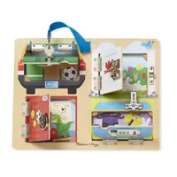 Melissa & Doug Locks & Latches Board Discovery Toy