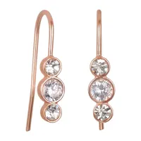 Bijoux Bar Delicates Round Drop Earrings