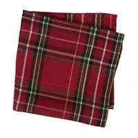 Design Imports Holiday Metallic Plaid 6-pc. Napkins