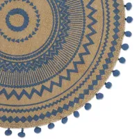 Design Imports French Blue Aztec 6-pc. Placemats