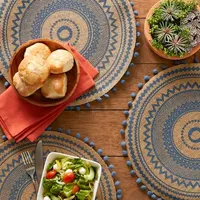 Design Imports French Blue Aztec 6-pc. Placemats