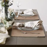 Design Imports Stone Ribbed 6-pc. Placemats