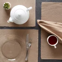 Design Imports Stone Ribbed 6-pc. Placemats