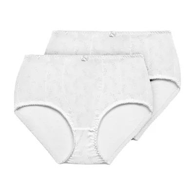 Exquisite Form 2 Pack Jacquard Shaper Brief - 51070557A