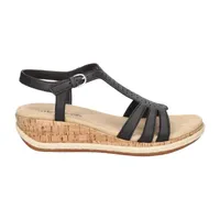 Easy Street Womens Dorinda Wedge Sandals