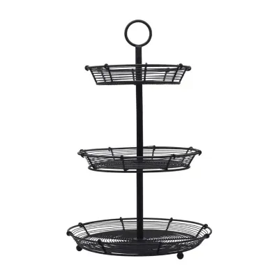 Gourmet Basics by Mikasa Tulsa 3 Tier Basket