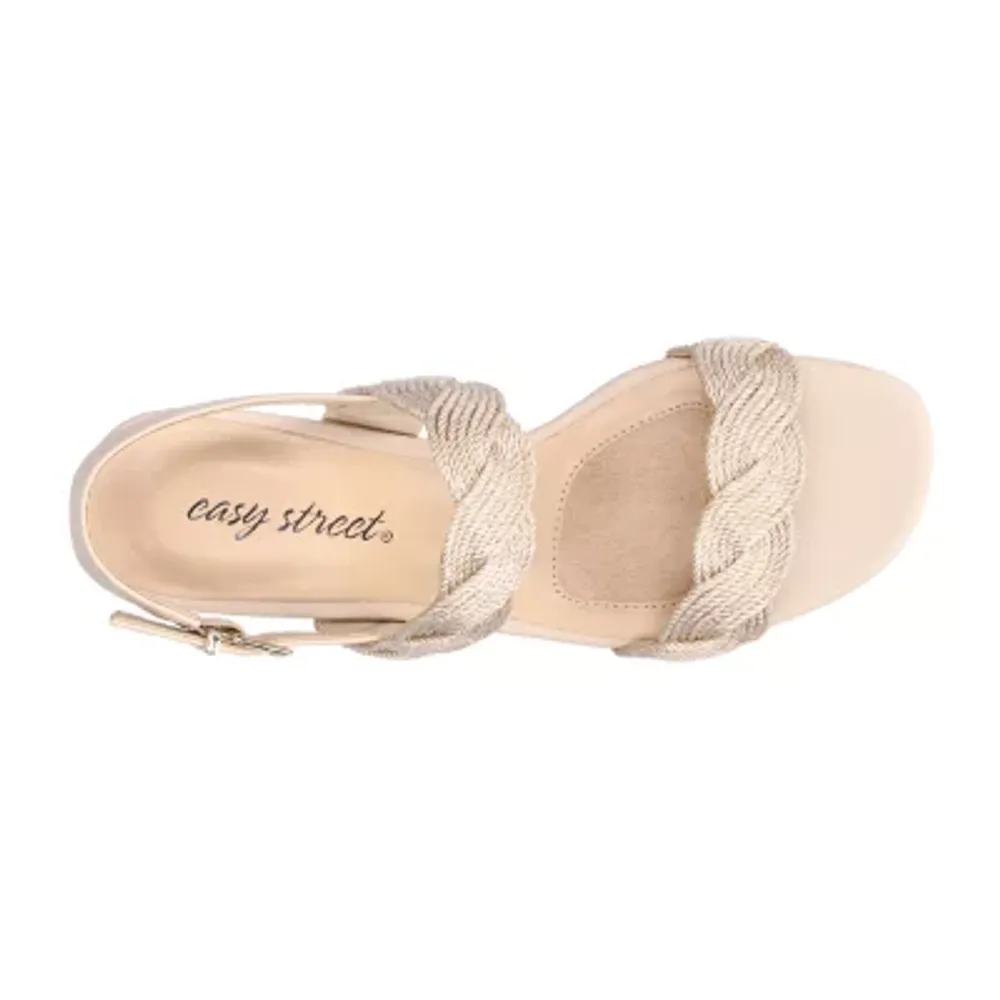 Easy Street Womens Charee Heeled Sandals