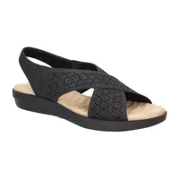 Easy Street Womens Claudia Wedge Sandals