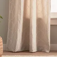 CHF Mallorca Back Tab Light-Filtering Set of 2 Curtain Panels