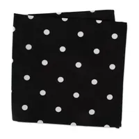 Design Imports Black/White Polka Dot 4-pc. Napkins