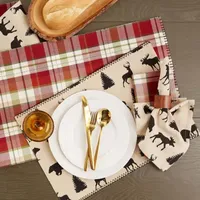 Design Imports Big Game Printed 6-pc. Napkins