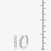 2 CT.T.W.Certified (H-I / I1) Lab Grown Diamond 19mm Hoop Earrings Gold