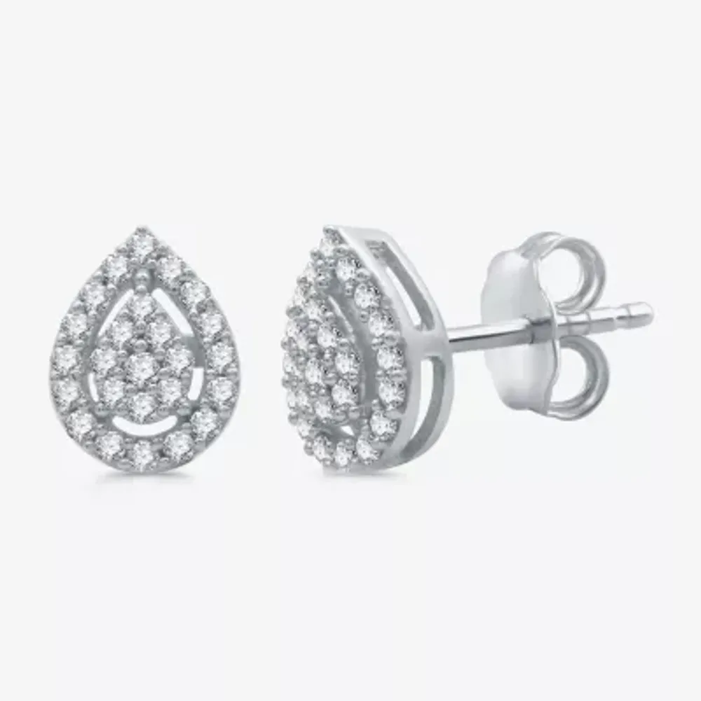 Color Blossom Earrings Yellow Gold, White Gold And PavÃ© Diamond - Jewelry  - Categories