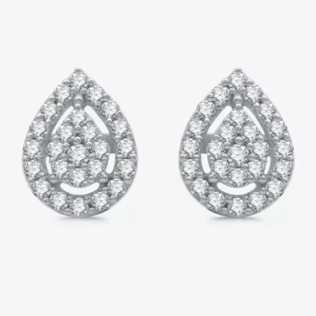 Color Blossom Earrings Yellow Gold, White Gold And PavÃ© Diamond - Jewelry  - Categories