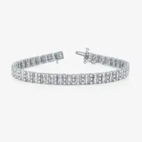 CT. T.W. Natural White Diamond 10K Gold Inch Tennis Bracelet