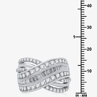 (H-I / I1) 2 CT. T.W. Lab Grown White Diamond 10K White Gold Band