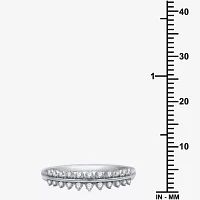 I Said Yes (H-I / I1) 1/5 CT. Lab Grown White Diamond Sterling Silver Wedding Band