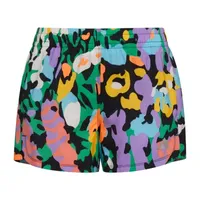 adidas Big Girls Mid Rise Bubble Short