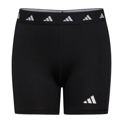 adidas Big Girls Pull-On Mid Rise Bike Short