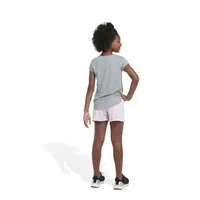 adidas Big Girls Mid Rise Running Short