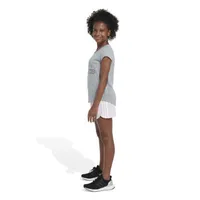 adidas Big Girls Mid Rise Running Short