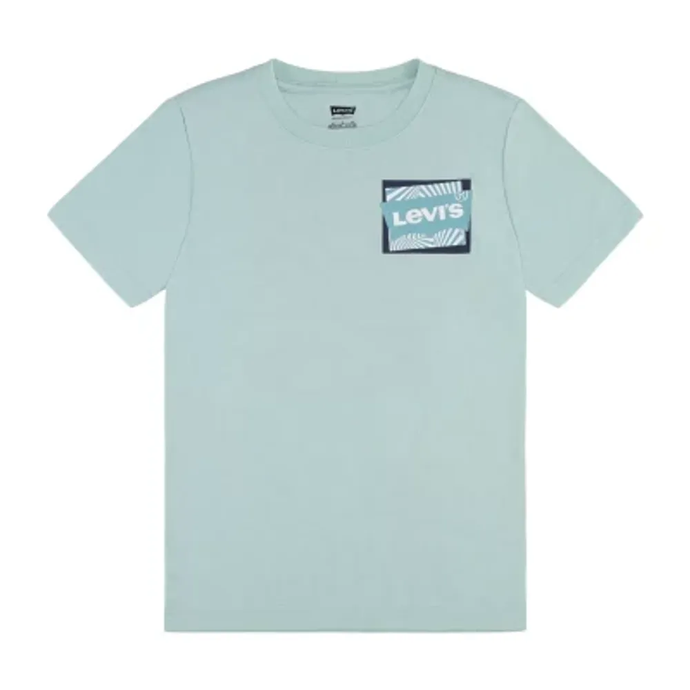 Levi's Big Boys Crew Neck Short Sleeve Graphic T-Shirt