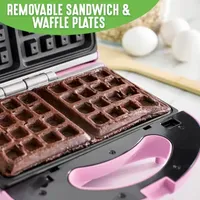 GreenLife XL Waffle Sandwich Duo