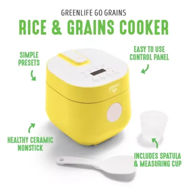 GreenLife Turquoise Rice Cooker - Blue