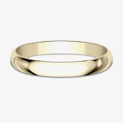 Women's 14K Yellow Gold 2.5MM Traditional Wedding Band