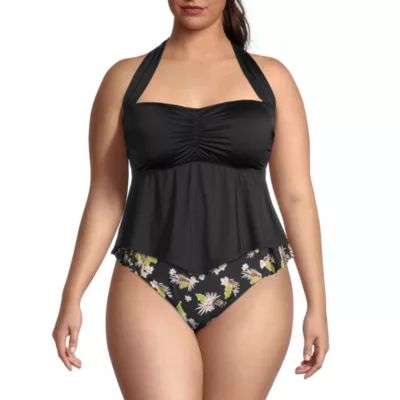 Mynah Tankini Swimsuit Top Plus