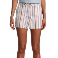 a.n.a Womens 5" Mid Rise Chino Short