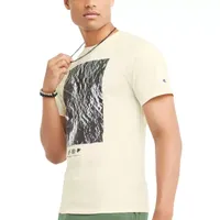 Champion Mens Crew Neck Short Sleeve Graphic T-Shirt