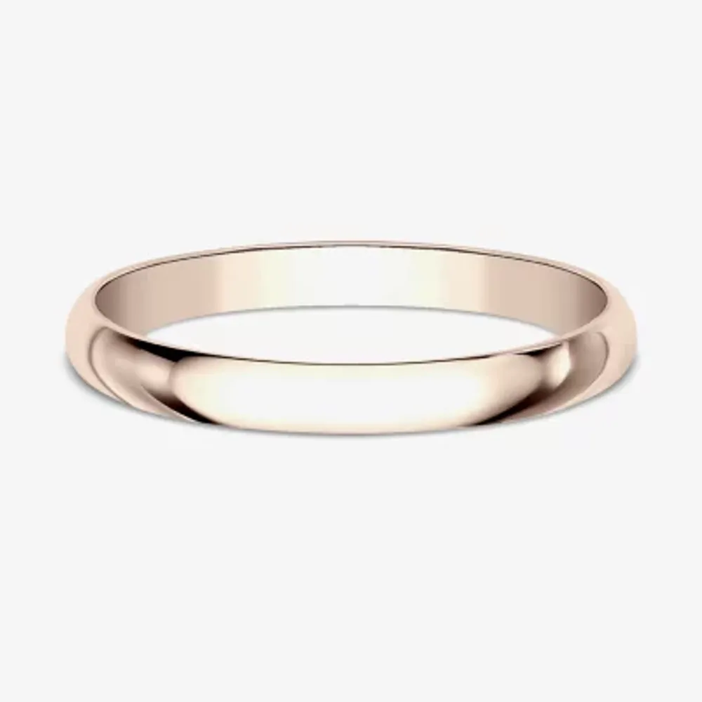 Womens 14K Rose Gold Wedding Band