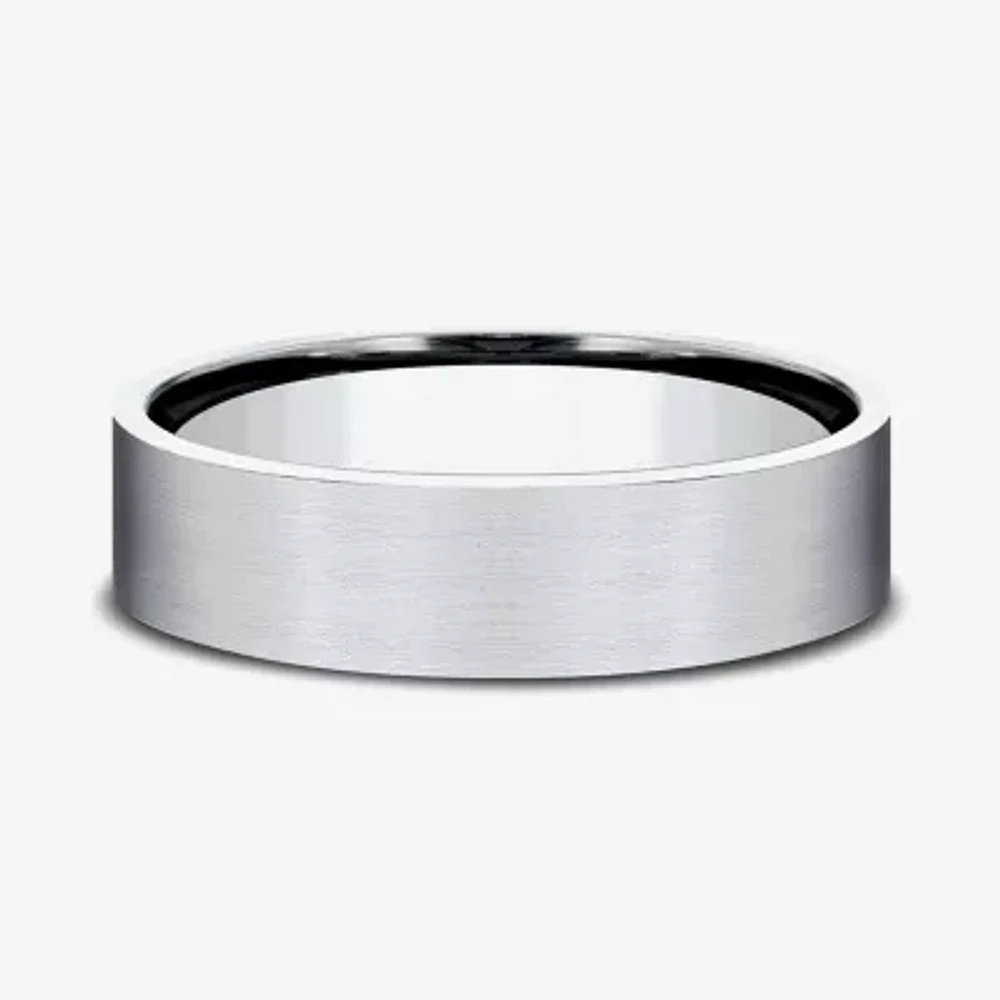 Mens 6MM 10K Gold Wedding Band