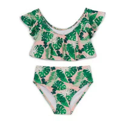 Disney Collection Little & Big Girls Mickey and Friends Minnie Mouse Bikini Set