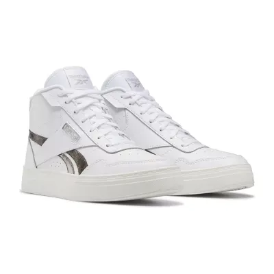 Reebok Womens Court Advance Bold High Sneakers