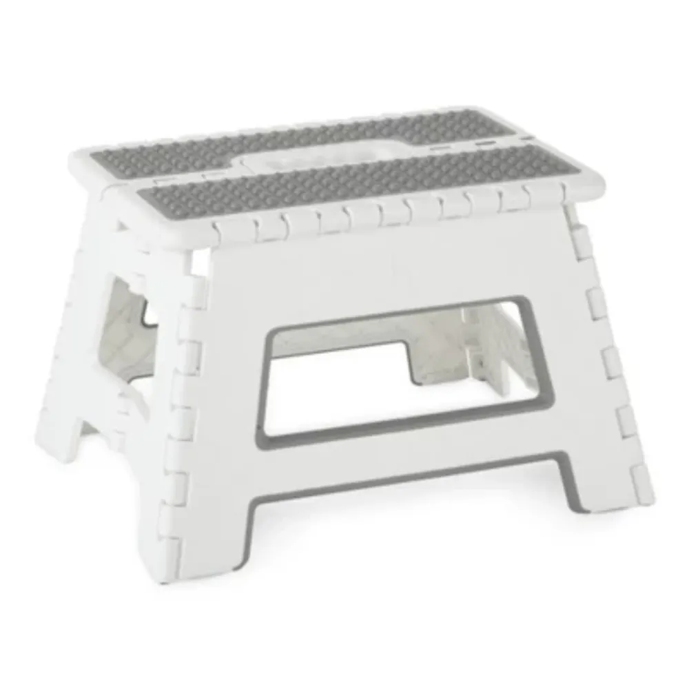 Home Expressions White Folding Step Stool