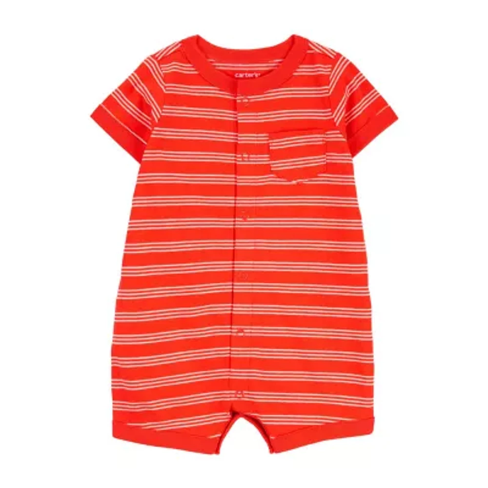 Carter's Baby Boys Short Sleeve Romper