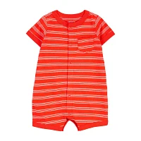 Carter's Baby Boys Short Sleeve Romper