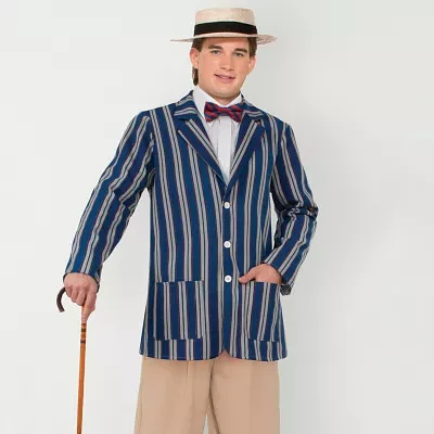 Mens Roaring 20s Boater Jacket Costume Accessory