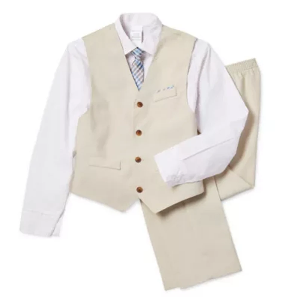 Van Heusen Little & Big Boys 4-pc. Suit Set