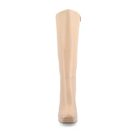 Journee Collection Womens Mylah Block Heel Dress Boots