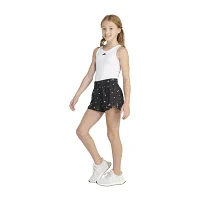 adidas Big Girls Mid Rise Running Short