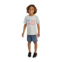 adidas Little Boys 2-pc. Short Set