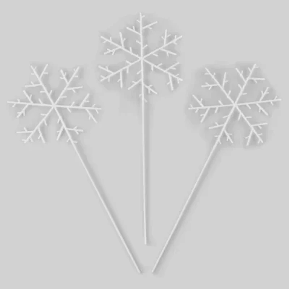 North Pole Trading Co. Snowflake 3-pc. Pick