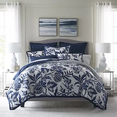 Liz Claiborne Marina 3-pc. Floral Reversible Comforter Set